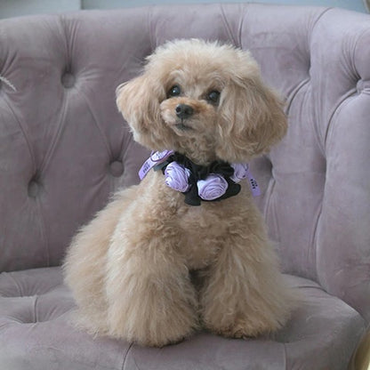 アナ スイ ANNA SUI バラデザインヘッドドレス【小型犬 犬用 ヘアアクセサリー ヘッドドレス セレブ】