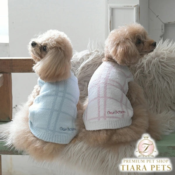ワンオクターヴ One Octave もちもちルームウェア【小型犬 犬服 ウエア ルームウェア 部屋着 セレブ】