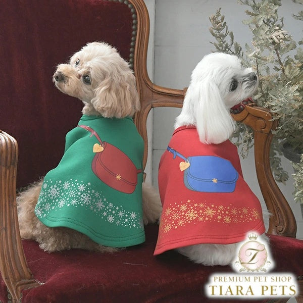 ワンオクターヴ One Octave ホリデーワンピース【小型犬 犬服 ウエア ワンピース ドレス スカート セレブ】