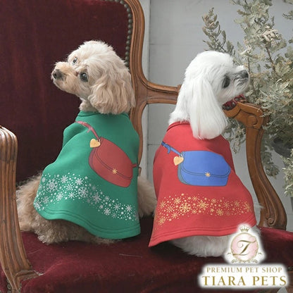 ワンオクターヴ One Octave ホリデーワンピース【小型犬 犬服 ウエア ワンピース ドレス スカート セレブ】