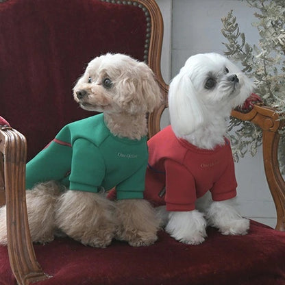ワンオクターヴ One Octave ホリデーワンピース【小型犬 犬服 ウエア ワンピース ドレス スカート セレブ】