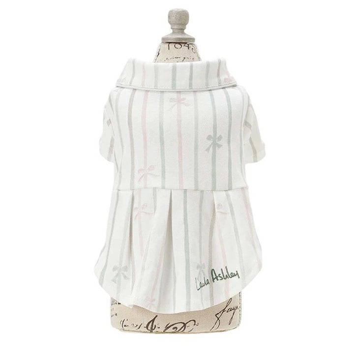 ローラアシュレイ LAURA ASHLEY リラックスパジャマスリープ帽子セット【小型犬 犬服 ウエア ルームウェア 部屋着 パジャマ セレブ】