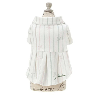 ローラアシュレイ LAURA ASHLEY リラックスパジャマスリープ帽子セット【小型犬 犬服 ウエア ルームウェア 部屋着 パジャマ セレブ】
