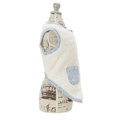 ローラアシュレイ LAURA ASHLEY パイピングフリース【小型犬 犬服 ウエア ルームウェア 部屋着 パジャマ セレブ】