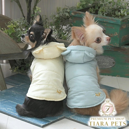 ロペピクニック ROPE PICNIC クマ耳中綿ベスト【小型犬 犬服 アウター ジャケット ベスト セレブ】