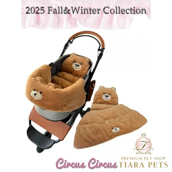 サーカスサーカス circus circus Toy Bear Dress up SET ver.2【小型犬 犬用 カートカバー マットセット】