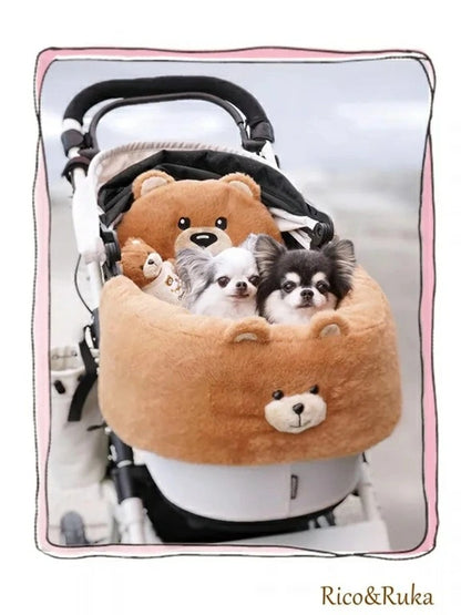 サーカスサーカス circus circus Toy Bear Dress up SET ver.2【小型犬 犬用 カートカバー マットセット】