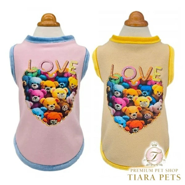 サーカスサーカス circus circus ★先行予約10月上旬入荷★Bling Stuffy Bearタンク(CCW-0288)【小型犬 犬用 ウエア トップス タンクトップ ノースリーブ】