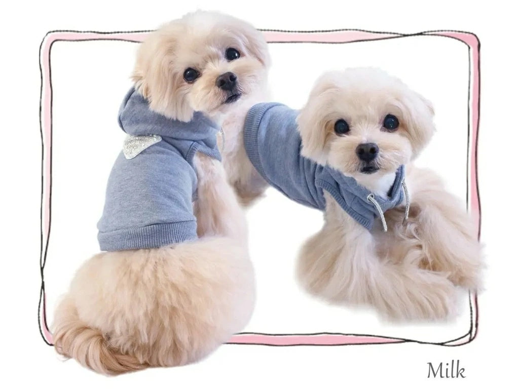 サーカスサーカス circus circus Classy Laced Hoodie(CW-0289)【小型犬 犬用 ウエア トップス スウェット フーディ】