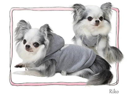 サーカスサーカス circus circus Classy Laced Hoodie(CW-0289)【小型犬 犬用 ウエア トップス スウェット フーディ】