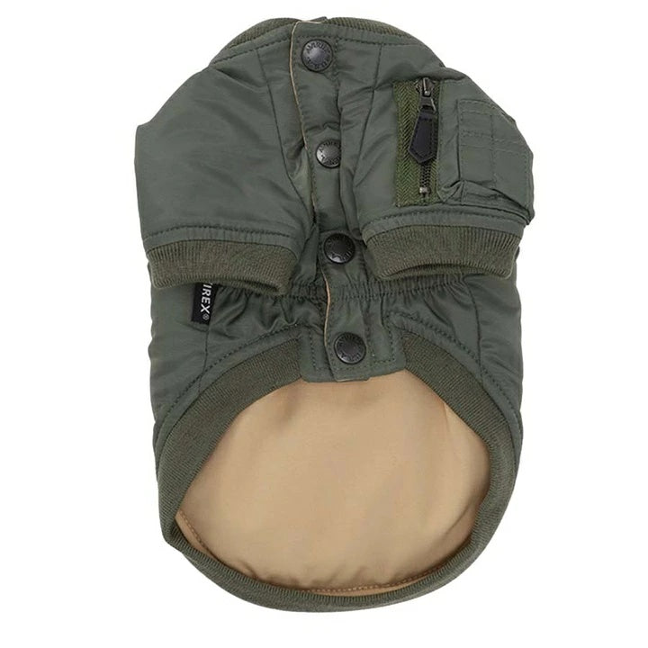 アヴィレックス AVIREX MA-１シグニチャービッグロゴ【小型犬 犬服 アウター ジャケット カジュアル】