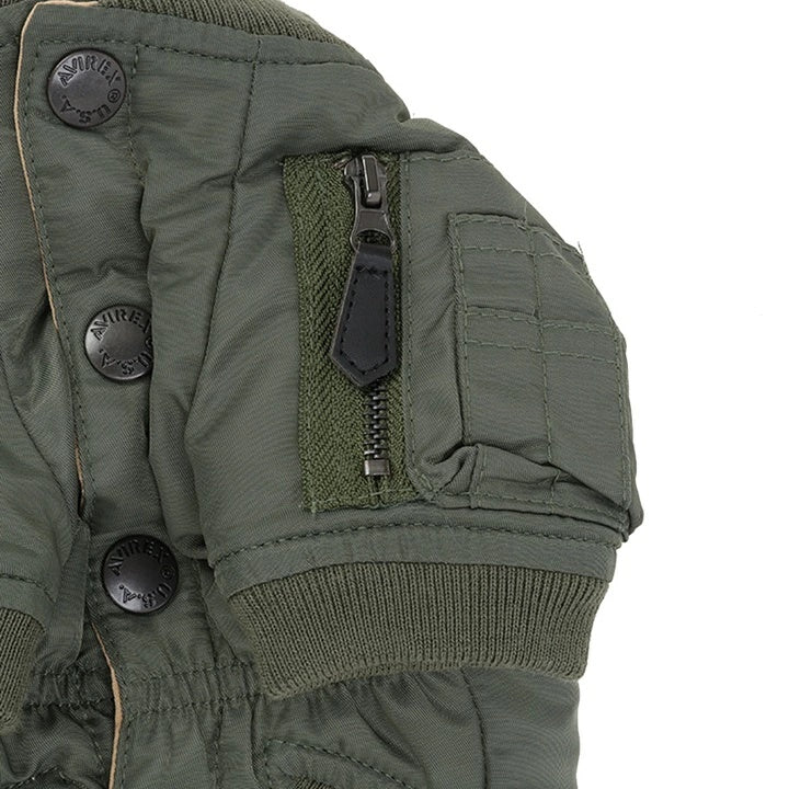 アヴィレックス AVIREX MA-１シグニチャービッグロゴ【小型犬 犬服 アウター ジャケット カジュアル】