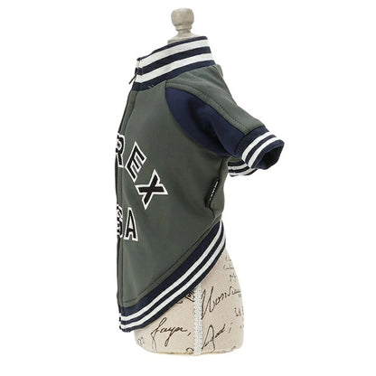 アヴィレックス AVIREX トラックJKTロゴ【小型犬 犬服 アウター ジャケット カジュアル】
