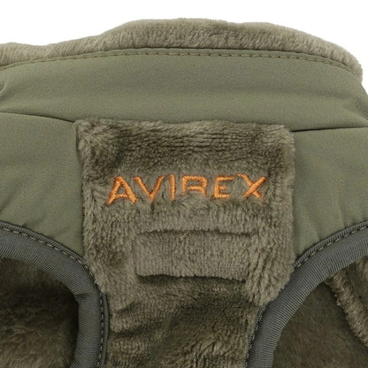 アヴィレックス AVIREX ロゴパッチフリースジャケット【小型犬 犬服 アウター ジャケット カジュアル】