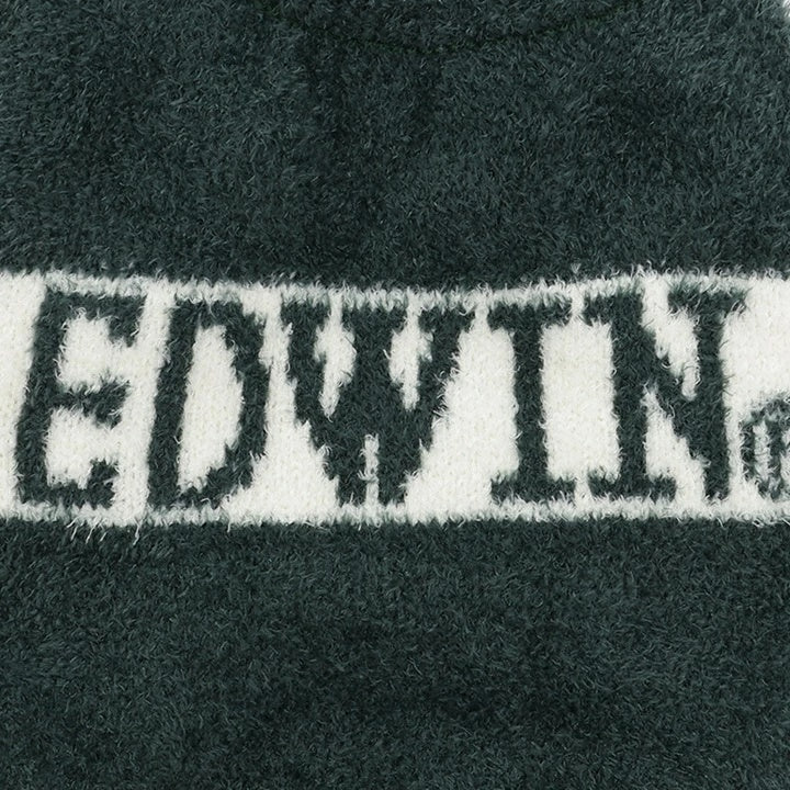 エドウイン EDWIN もこもこロゴスウェット【小型犬 犬服 ウエア トップス スウェット トレーナー カジュアル】