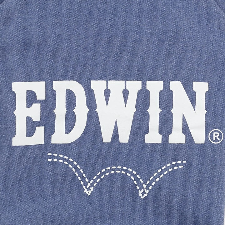 エドウイン EDWIN デニムライクパーカー【小型犬 犬服 ウエア トップス スウェット パーカー フーディ カジュアル】