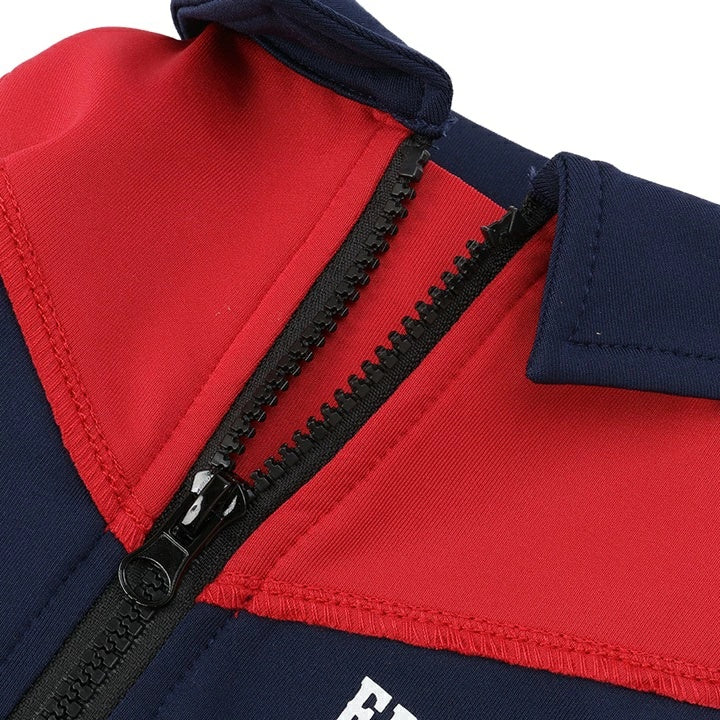 エドウイン EDWIN 切替バイカラージャケット【小型犬 犬服 ウエア アウター ジャケット カジュアル】
