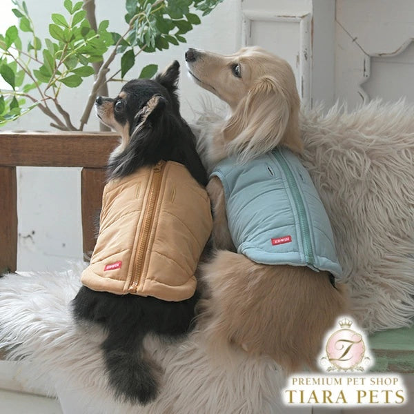 エドウイン EDWIN スムースタッチベスト【小型犬 犬服 ウエア アウター ジャケット ベスト カジュアル】