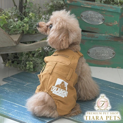 エクストララージ XLARGE OGオーバーオール【小型犬 犬服 ウエア オーバーオール つなぎ ロンパース カジュアル】