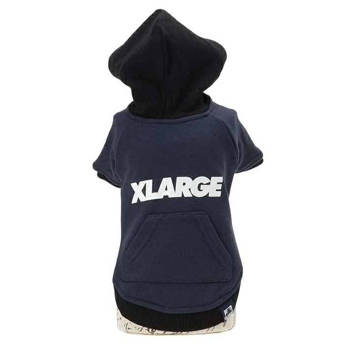 エクストララージ XLARGE ツートーンフーディー【小型犬 犬服 ウエア トップス フーディ パーカー カジュアル】