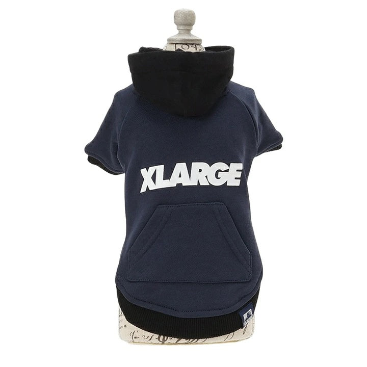 エクストララージ XLARGE ツートーンフーディー【小型犬 犬服 ウエア トップス フーディ パーカー カジュアル】