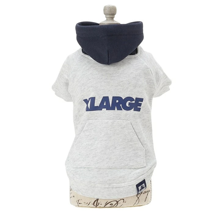 エクストララージ XLARGE ツートーンフーディー【小型犬 犬服 ウエア トップス フーディ パーカー カジュアル】