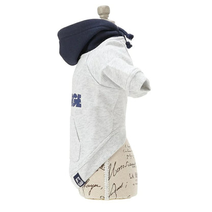 エクストララージ XLARGE ツートーンフーディー【小型犬 犬服 ウエア トップス フーディ パーカー カジュアル】