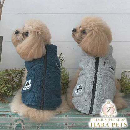 エクストララージ XLARGE OGボアベスト【小型犬 犬服 ウエア アウター ベスト カジュアル】