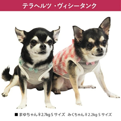 クークチュール Coo Couture テラヘルツ・ヴィシータンク［12489］【小型犬 犬服 トップス タンクトップ 介護服】