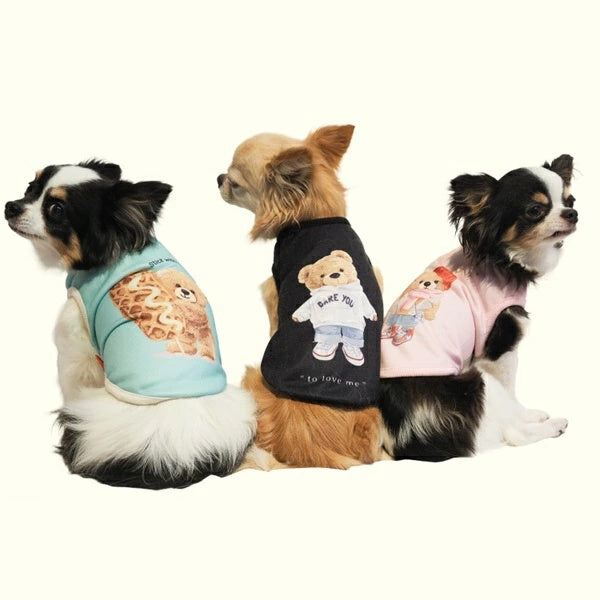 クークチュール Coo Couture ヒートテラ・ルルタンク［12492］【小型犬 犬服 トップス タンクトップ 介護服】