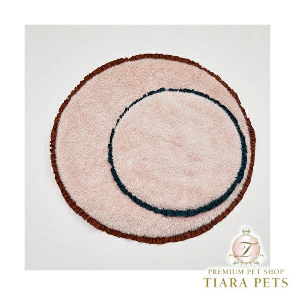 ルイスドッグ louisdog Rose Wood Blush Rug【小型犬 犬用 ラグ マット セレブ】