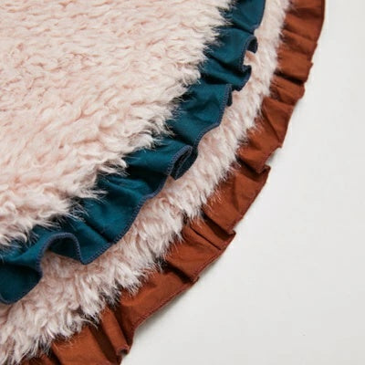 ルイスドッグ louisdog Rose Wood Blush Rug【小型犬 犬用 ラグ マット セレブ】