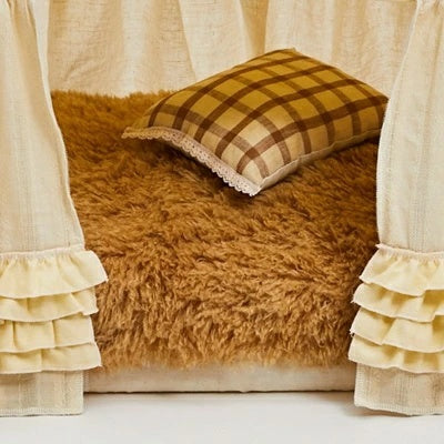 ルイスドッグ louisdog Buttuer Glow Peekaboo Cushion Cover【小型犬 犬用 ピーカブー ハウス クッションカバー セレブ】