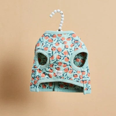 ルイスドッグ louisdog Danish Quilting Vest/Citrus Garden【小型犬 犬服 ウエア トップス アウター ベスト セレブ】