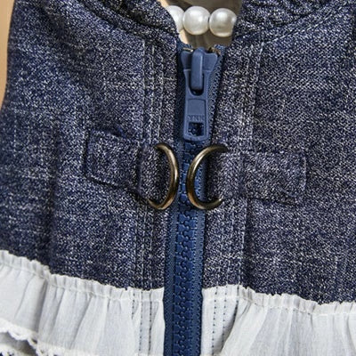 ルイスドッグ louisdog Denim ToGO Bomber Jacket【小型犬 犬服 ウエア