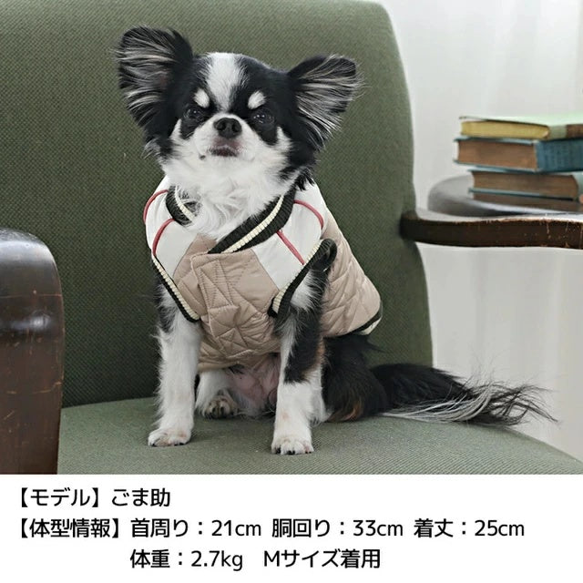 ディーズチャット D's CHAT 刺しゅうスカジャン【犬服 小型犬 犬服 小型犬 ダックス フレブル ドッグウェア アウター ジャケット】