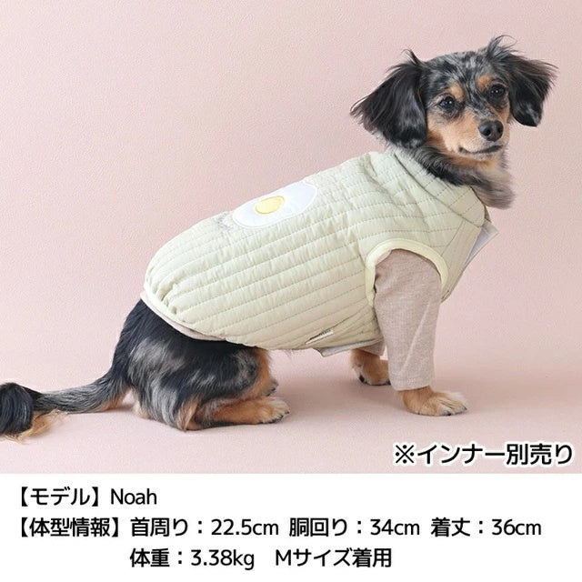 ティノティート TINOTITO ニュアンスカラーアウター【小型犬 犬服 ドッグウェア アウター ベスト ジャケット】