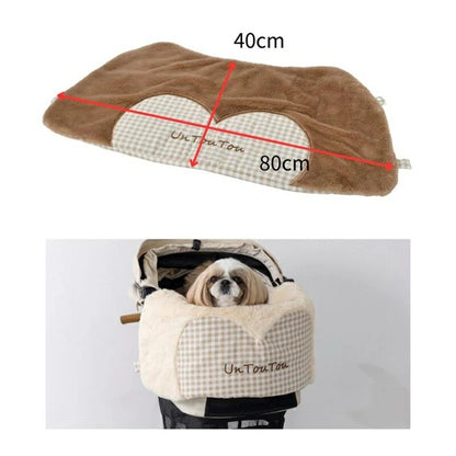 アントゥトゥ Un TouTou ハート型カートカバー【小型犬 犬用 小物 カート カバー セレブ】