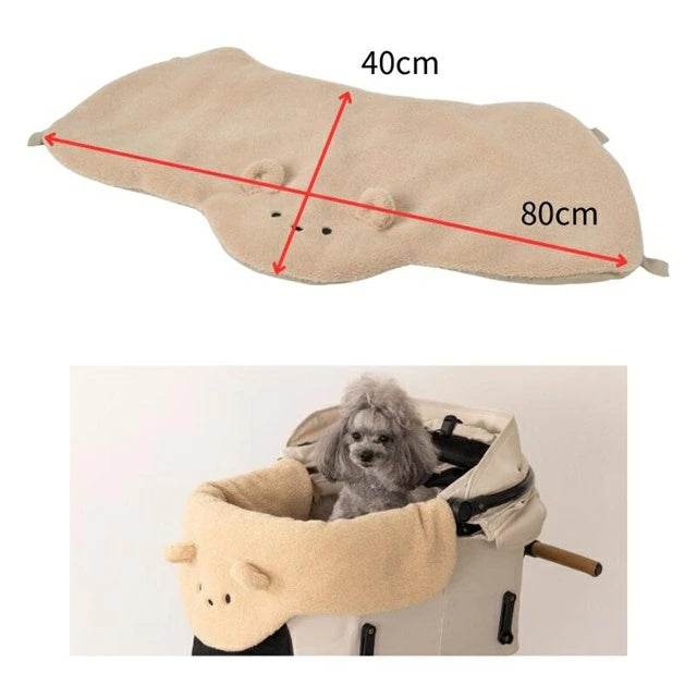 アントゥトゥ Un TouTou くまさんカートカバー【小型犬 犬用 小物 カート カバー セレブ】