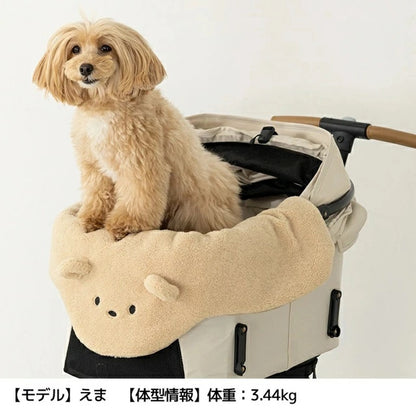 アントゥトゥ Un TouTou くまさんカートカバー【小型犬 犬用 小物 カート カバー セレブ】
