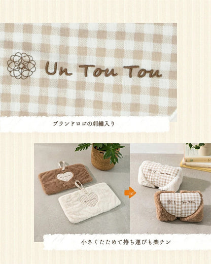 アントゥトゥ Un TouTou ハート型マット Free【小型犬 犬用 マット ラグ クッション セレブ】