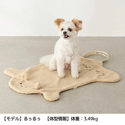 アントゥトゥ Un TouTou くまさんマット Free【小型犬 犬用 マット ラグ クッション セレブ】