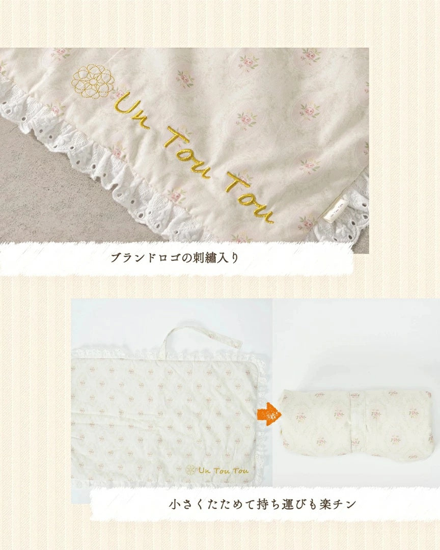 アントゥトゥ Un TouTou 花柄マット Free【小型犬 犬用 マット ラグ クッション セレブ】