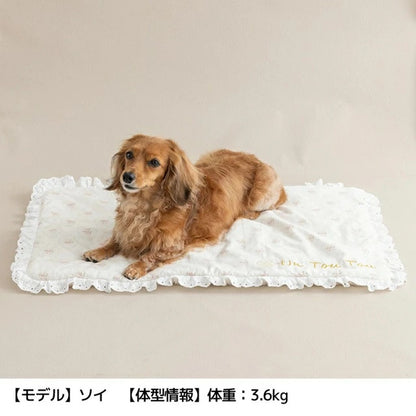 アントゥトゥ Un TouTou 花柄マット Free【小型犬 犬用 マット ラグ クッション セレブ】