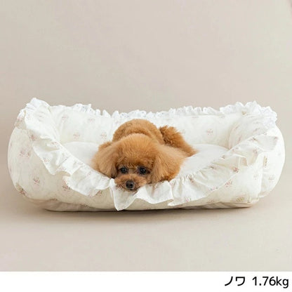 アントゥトゥ Un TouTou 花柄ベッド Free【小型犬 犬用 ベッド セレブ】