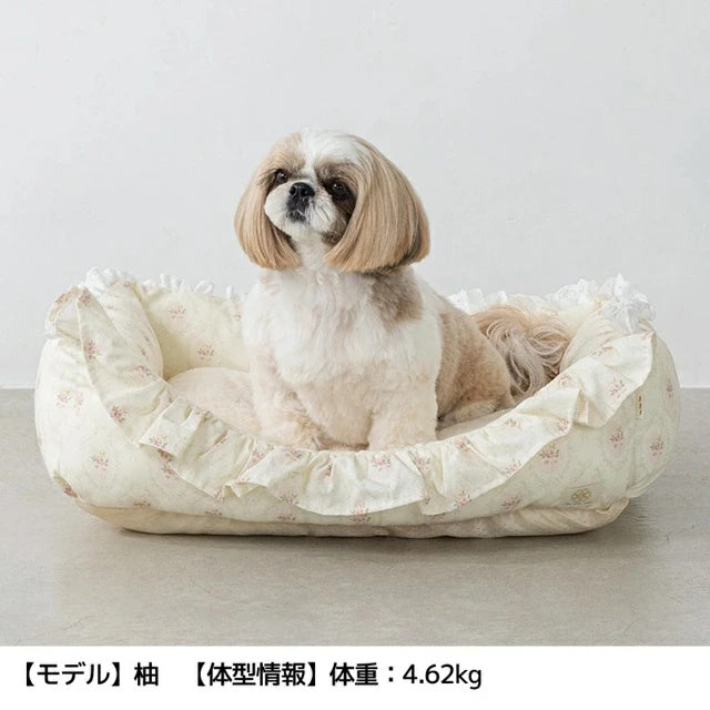 アントゥトゥ Un TouTou 花柄ベッド Free【小型犬 犬用 ベッド セレブ】