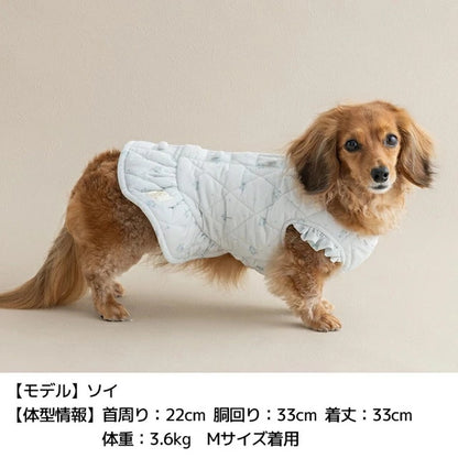 アントゥトゥ Un TouTou キルトワンピアウター【小型犬 犬服 アウター コート セレブ】