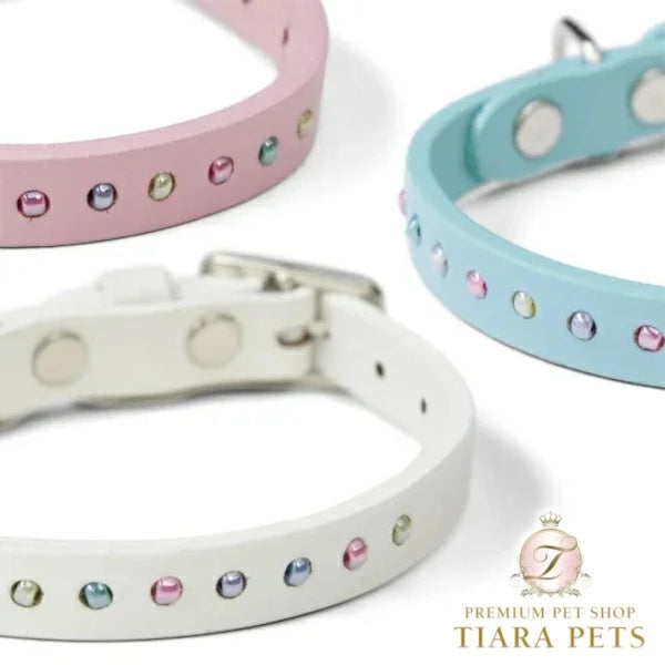 バーディ BIRDIE パールビーズカラー25【小型犬・犬用 ペット 首輪 カラー セレブ】