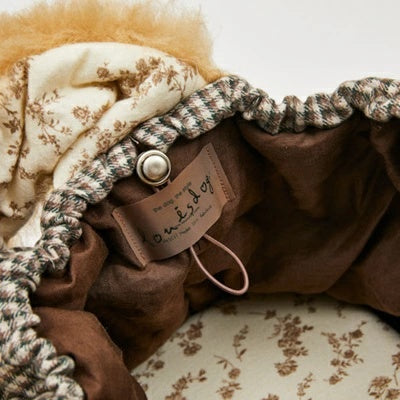 ルイスドッグ louisdog Heritage Check Fur Sling Bag【小型犬 犬用 キャリーバッグ スリングバッグ カバン セレブ】
