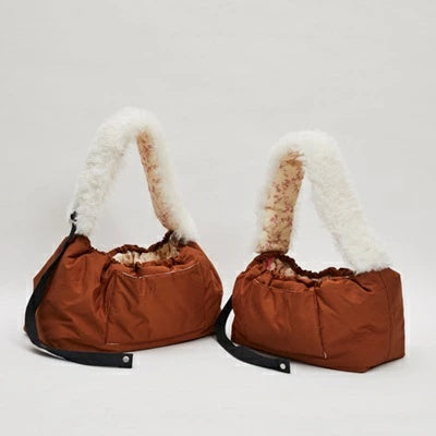 ルイスドッグ louisdog Amber Fur Sling Bag【小型犬 犬用 キャリーバッグ スリングバッグ カバン セレブ】